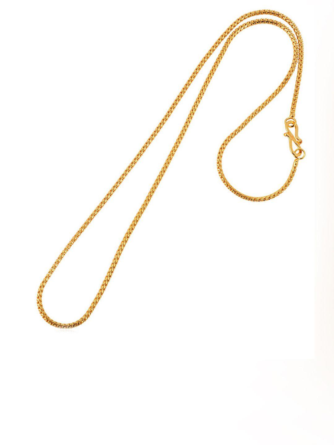 aanyacentric gold-plated long chain