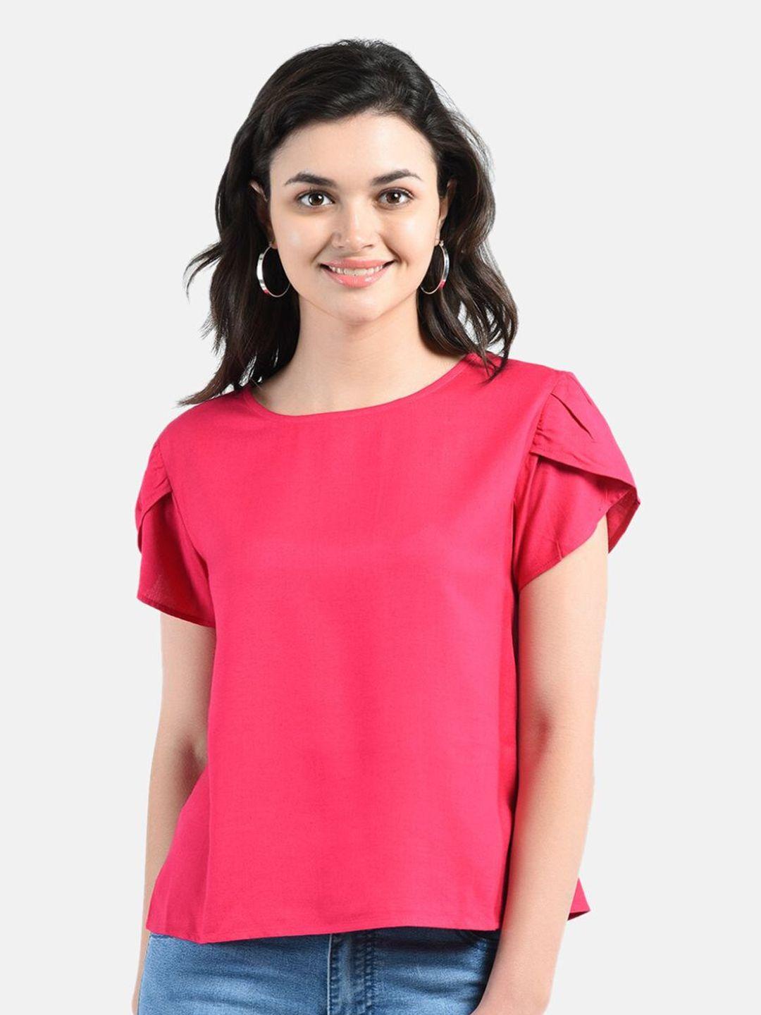 aara pink regular top