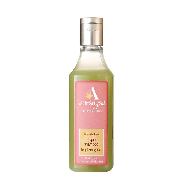 aaranyaa sulphate free argan shampoo