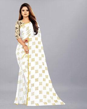 aardiva woven bollywood printed chiffon saree for women saree