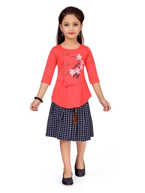 aarika-kids-red-checks-top-with-skirt