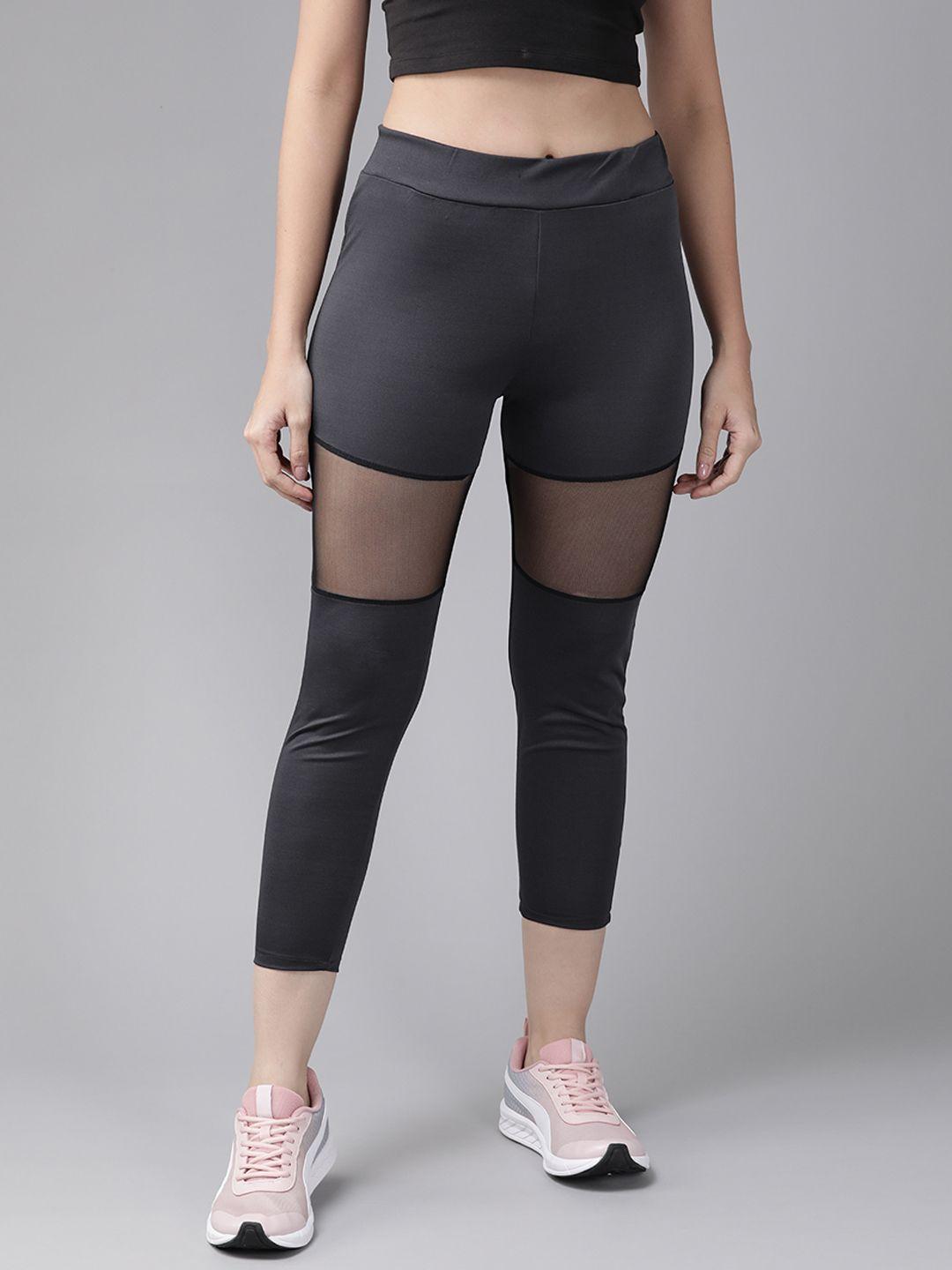 aarika women slim fit cropped rapid-dry sports tights