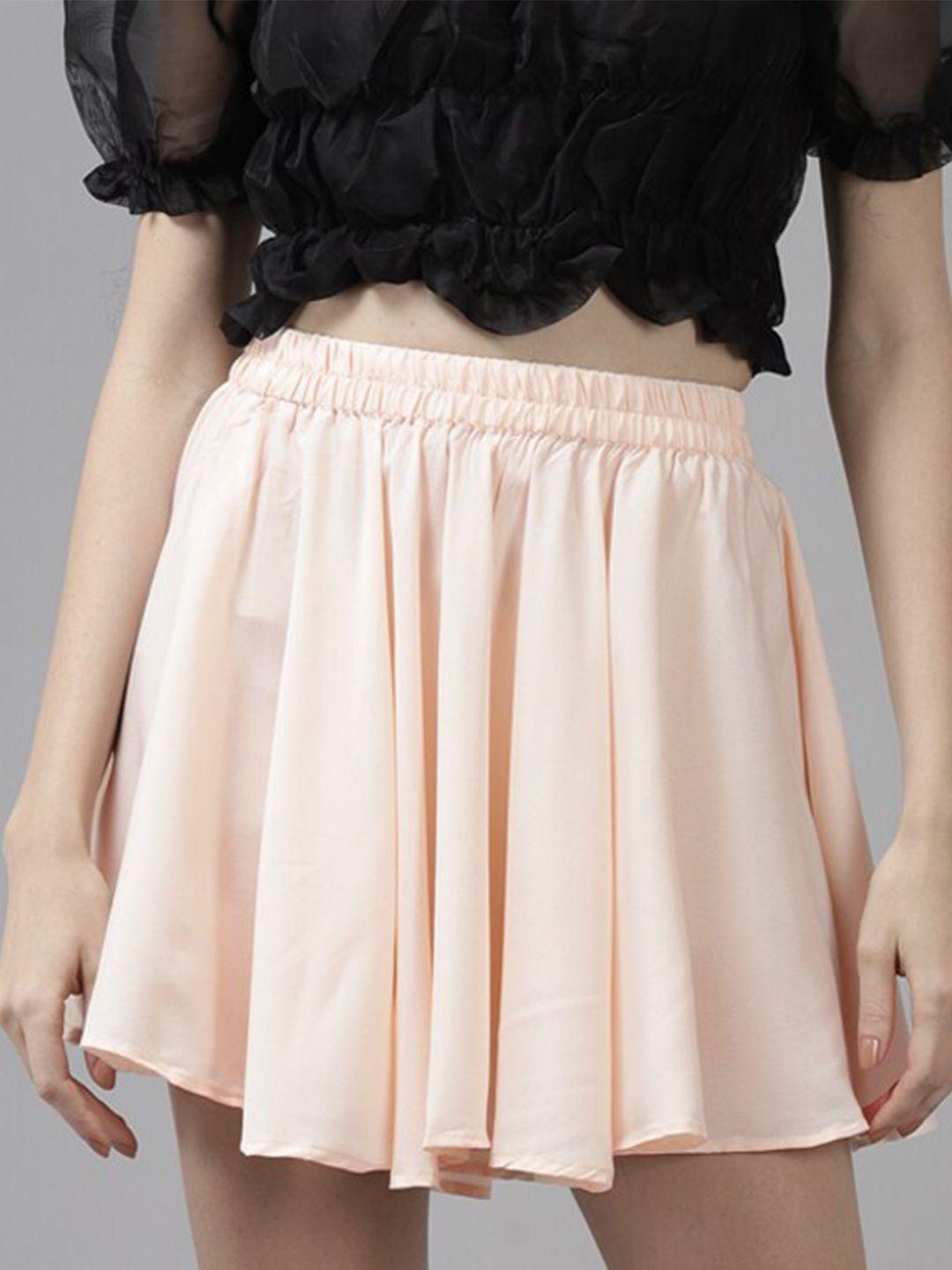 aarika-women-solid-flared-skirt