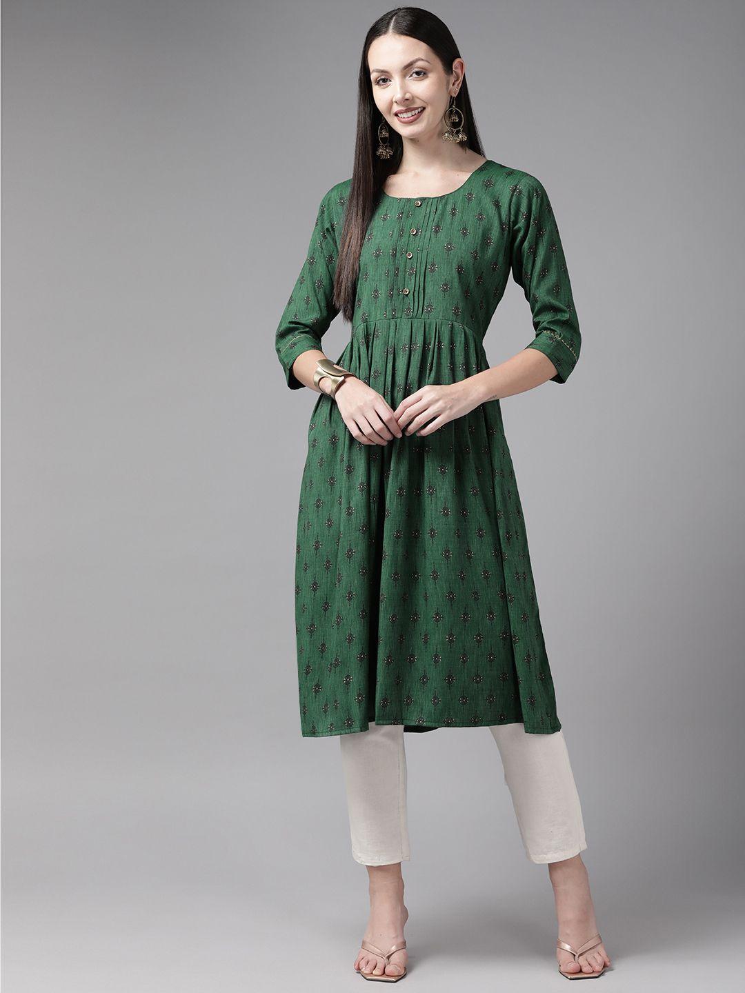 aarika geometric printed kurta