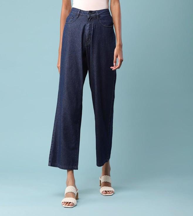 aarke ritu kumar blue wide-leg pants