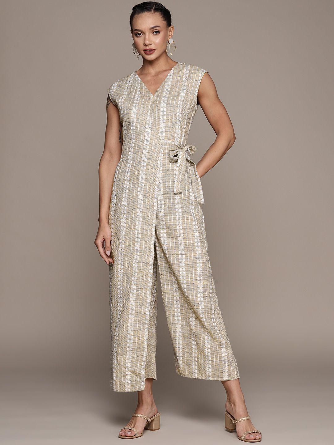 aarke ritu kumar cotton basic jumpsuit