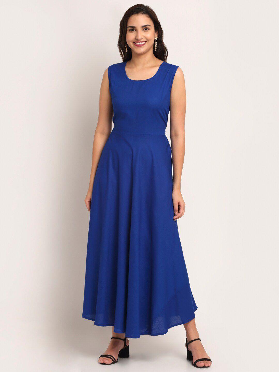 aawari blue maxi dress
