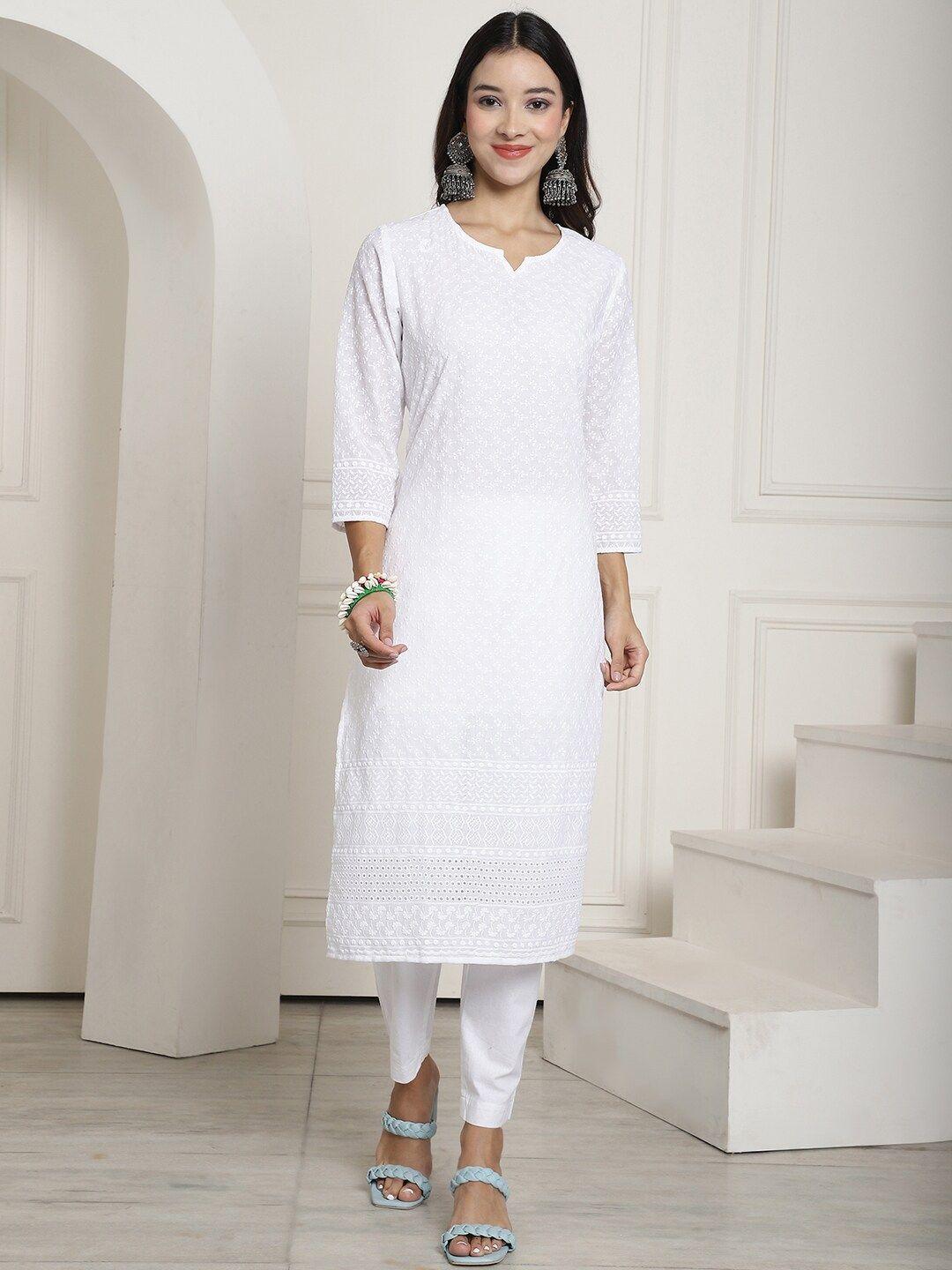 aawari geometric embroidered kurta