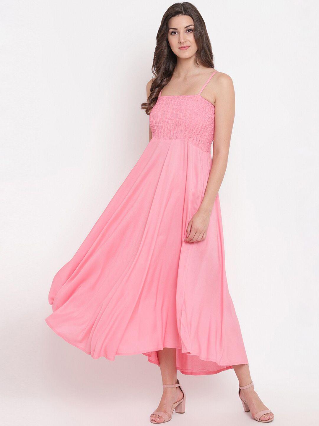 aawari women pink maxi dress