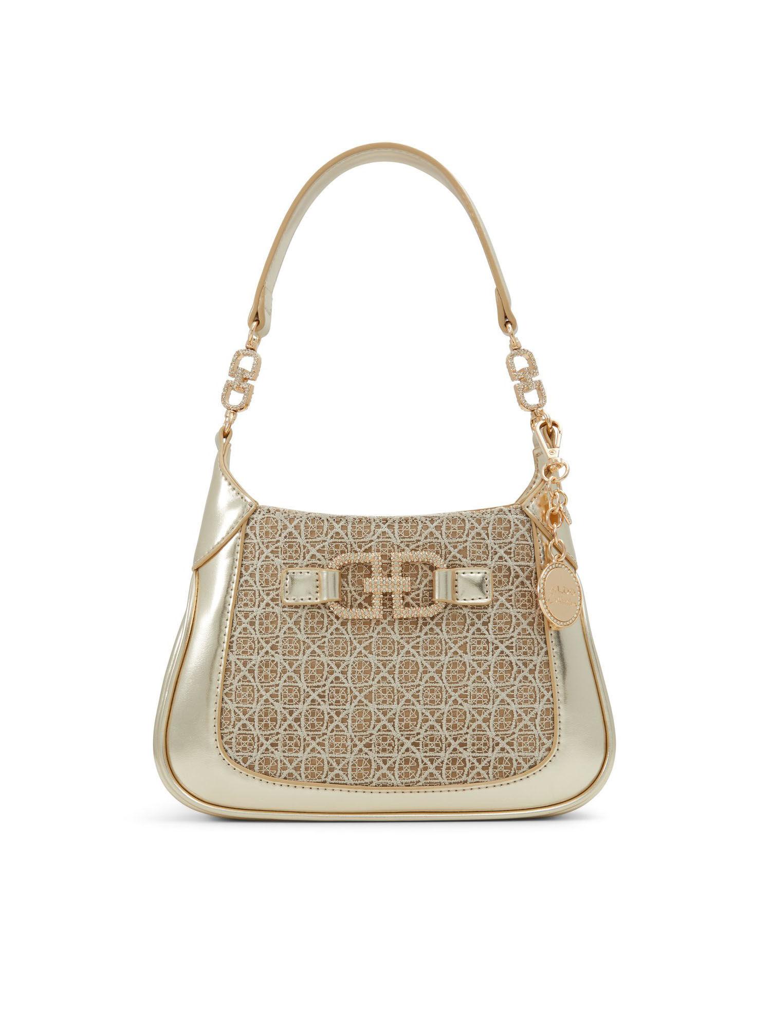 abayder womens gold shoulder bag (m)