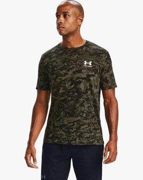 abc camouflage print crew-neck t-shirt