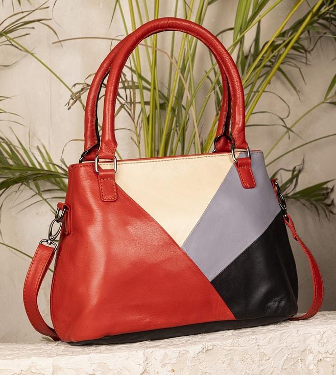 abelardo de moda red jil leather bag