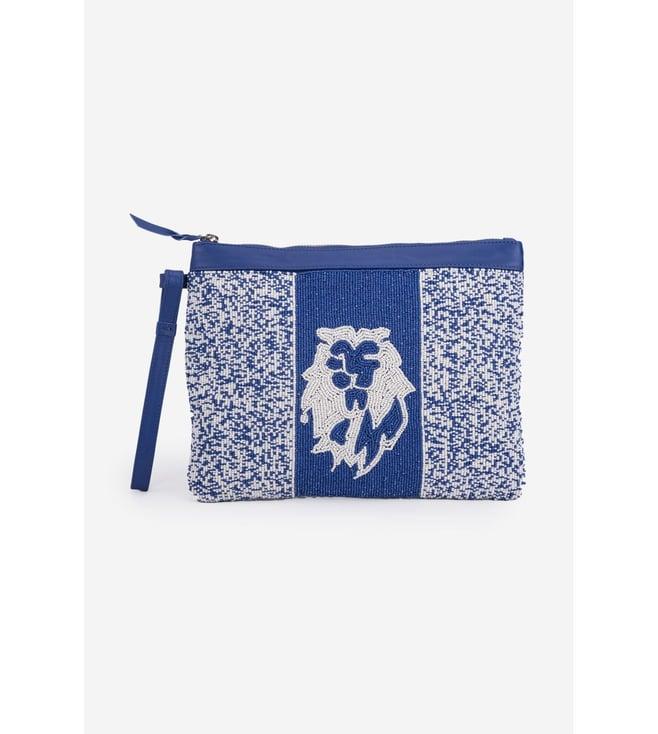abelardo de moda blue eco-conscious luna handbag