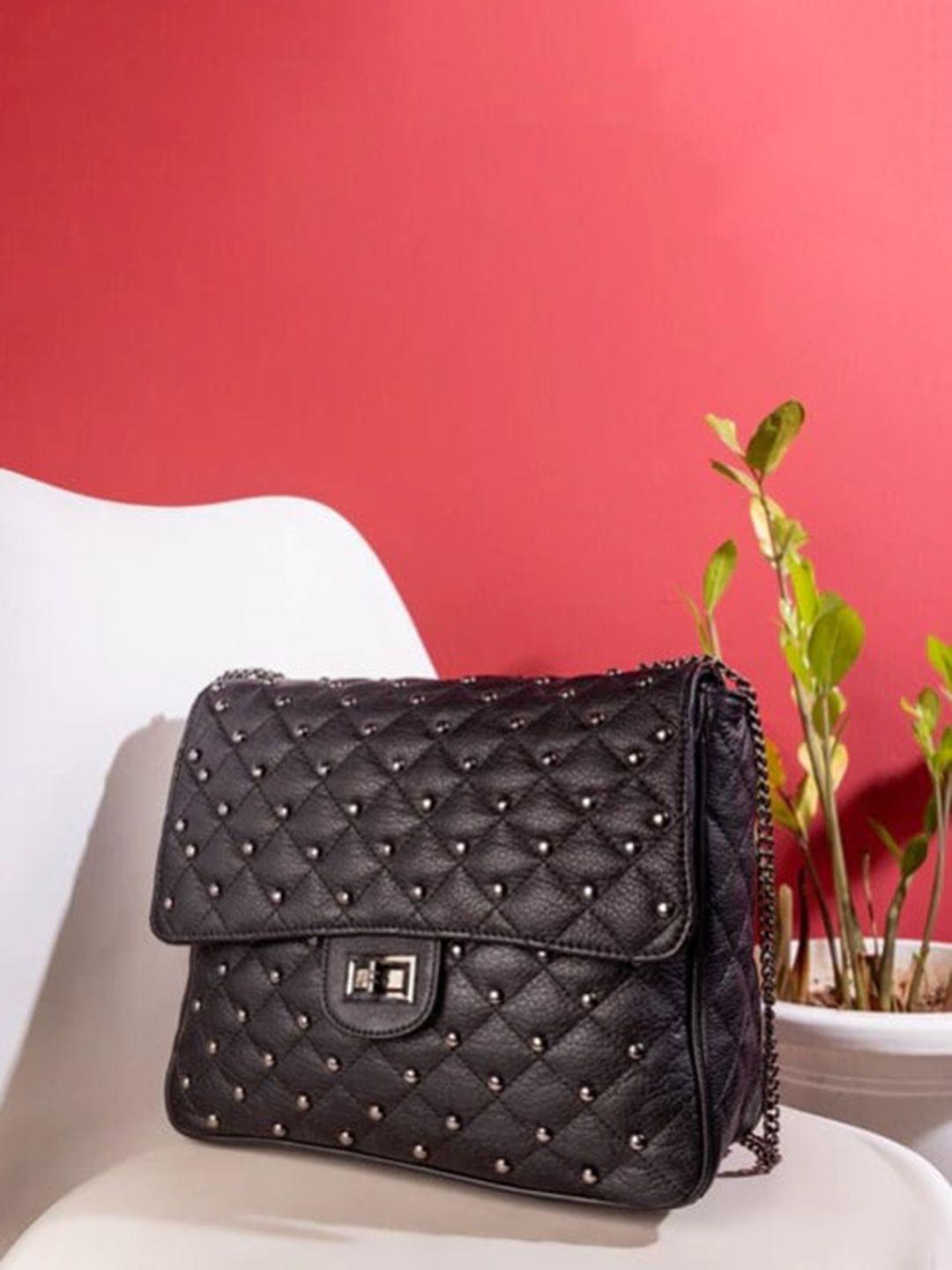 abelardo de moda embellished leather structured quilted sling bag