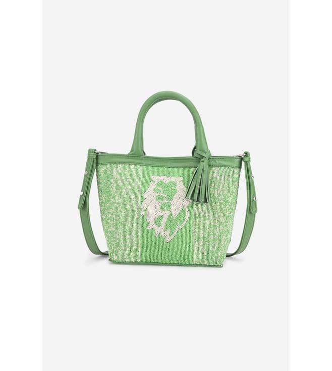 abelardo de moda green eco-conscious helen handbag