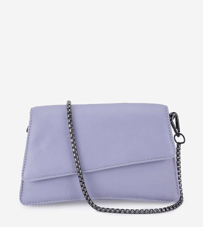 abelardo de moda purple cassy leather shoulder bag