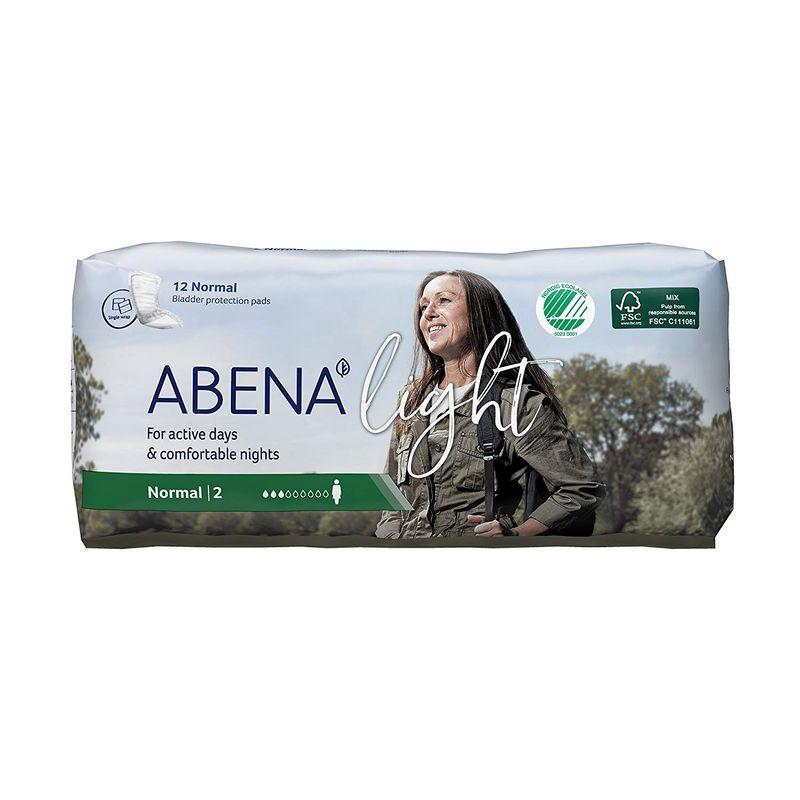 abena light normal 2 for light incontinence (pack of 12)