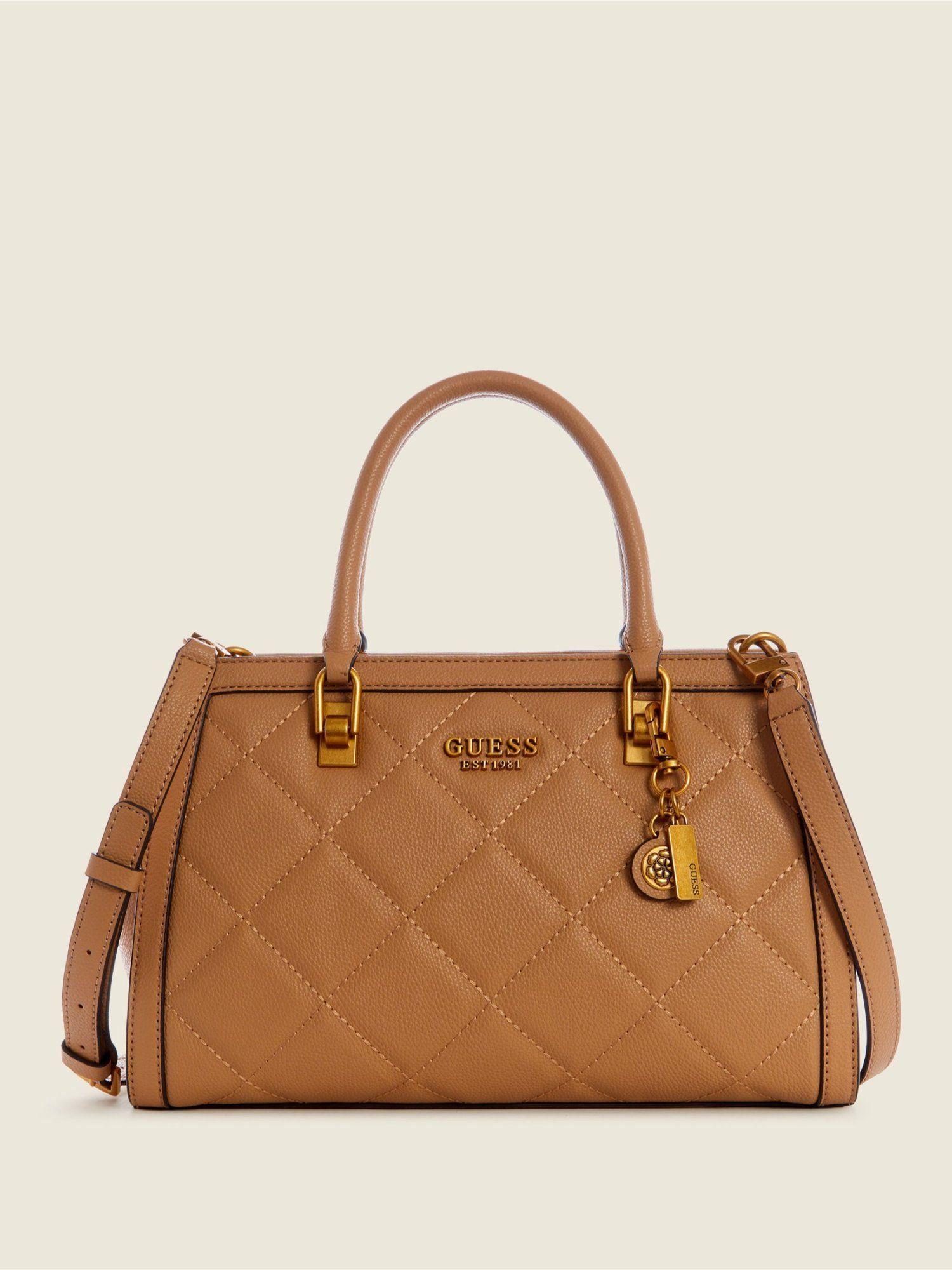 abey elite girlfriend satchel bag - beige