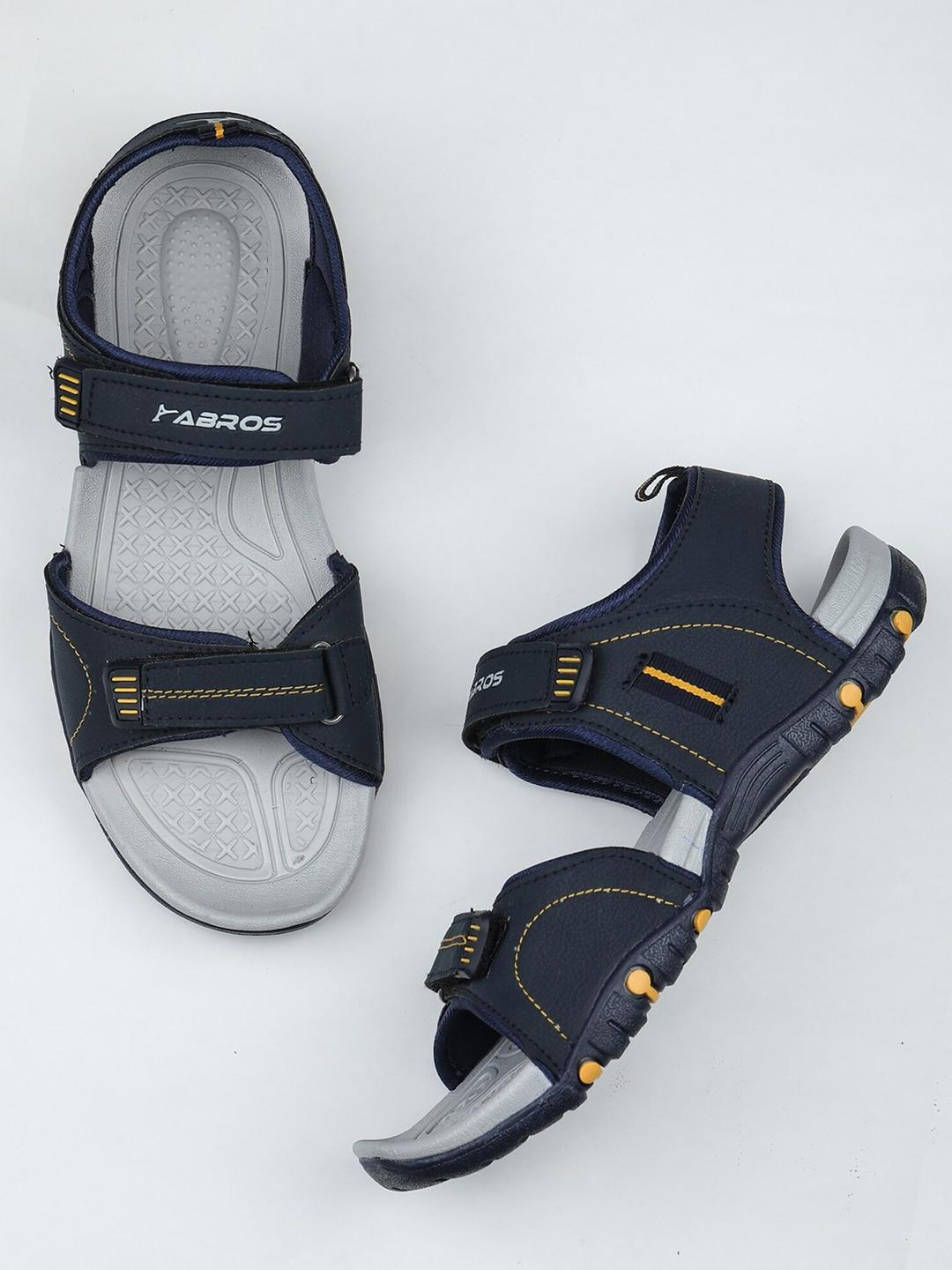 abros boys solid velcro closure sports sandals