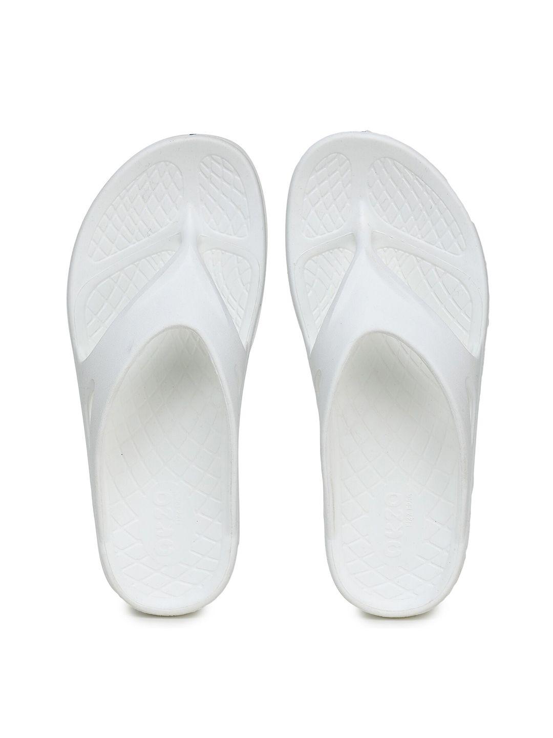 abros women off white rubber room slippers