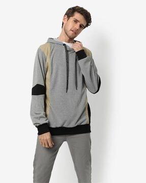 abstract print hoodie sweatshirt