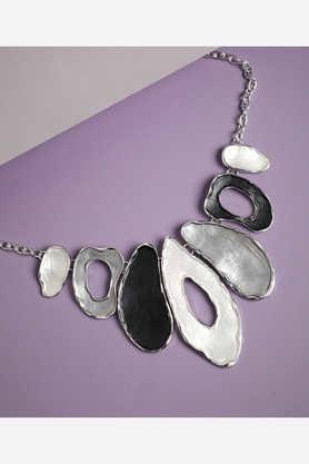abstract halo necklace