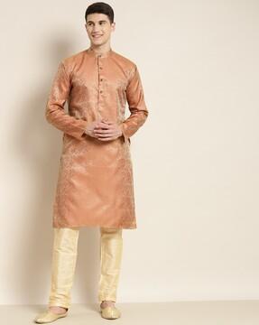 abstract long kurta