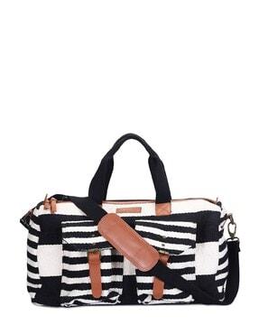 abstract pattern travel bag