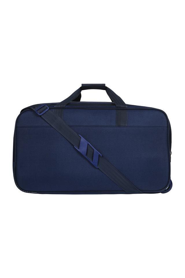 abstract polyester tsa lock cirrus duffle trolley 22 inch