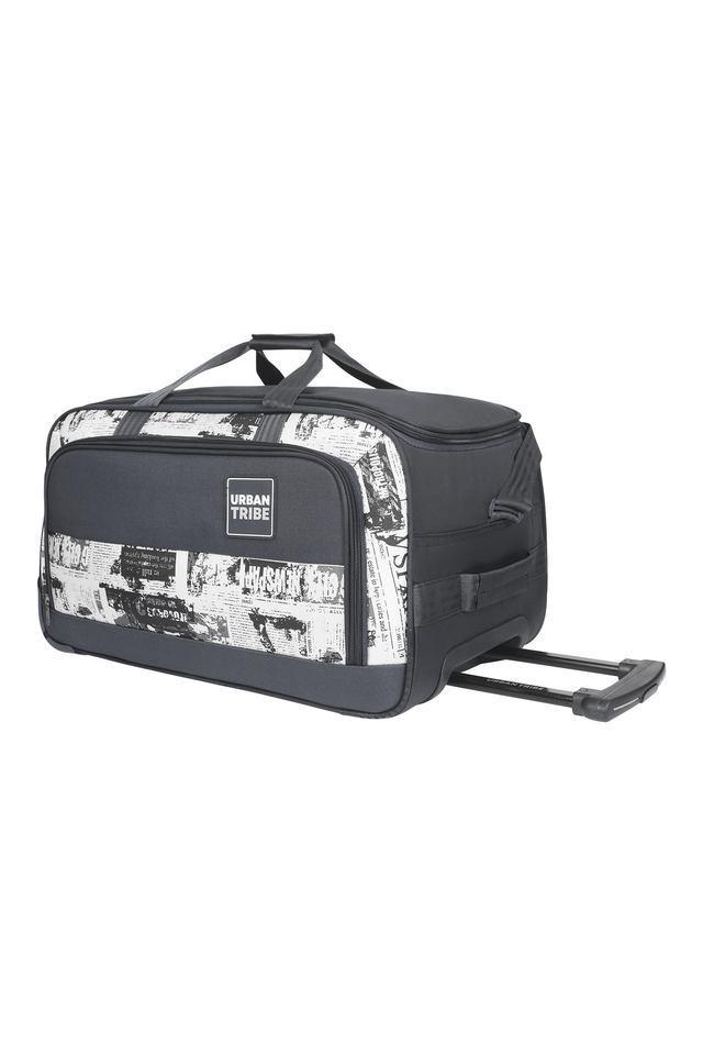 abstract polyester tsa lock forbes duffle trolley 20 inch