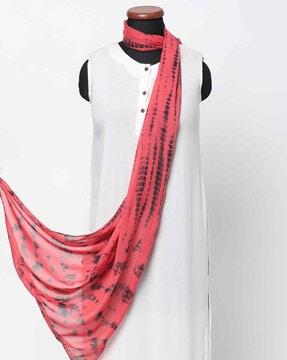 abstract print stole