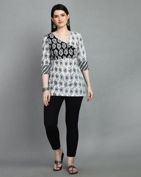 abstract tunic