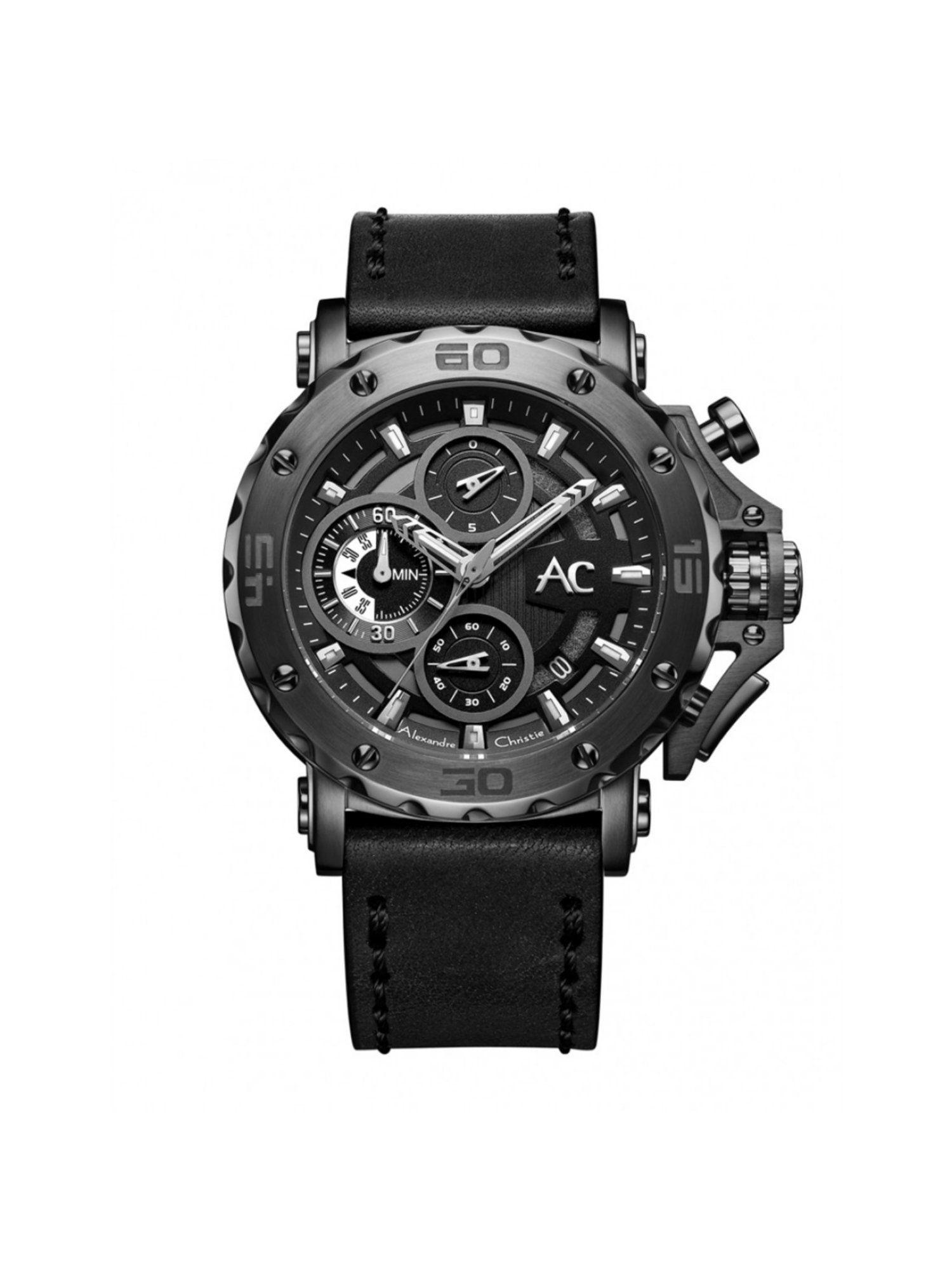 ac 9205 mcl chronograph for men - charcoal black