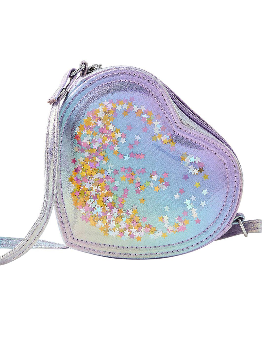 accessorize embellished half moon sling bag handbags