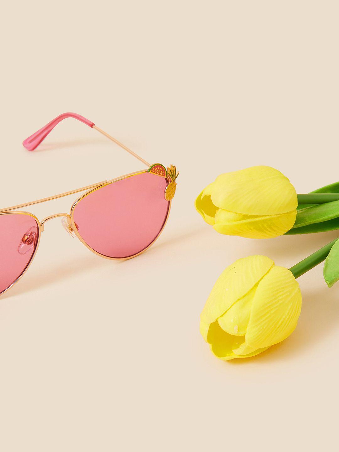 accessorize girls lens & aviator sunglasses
