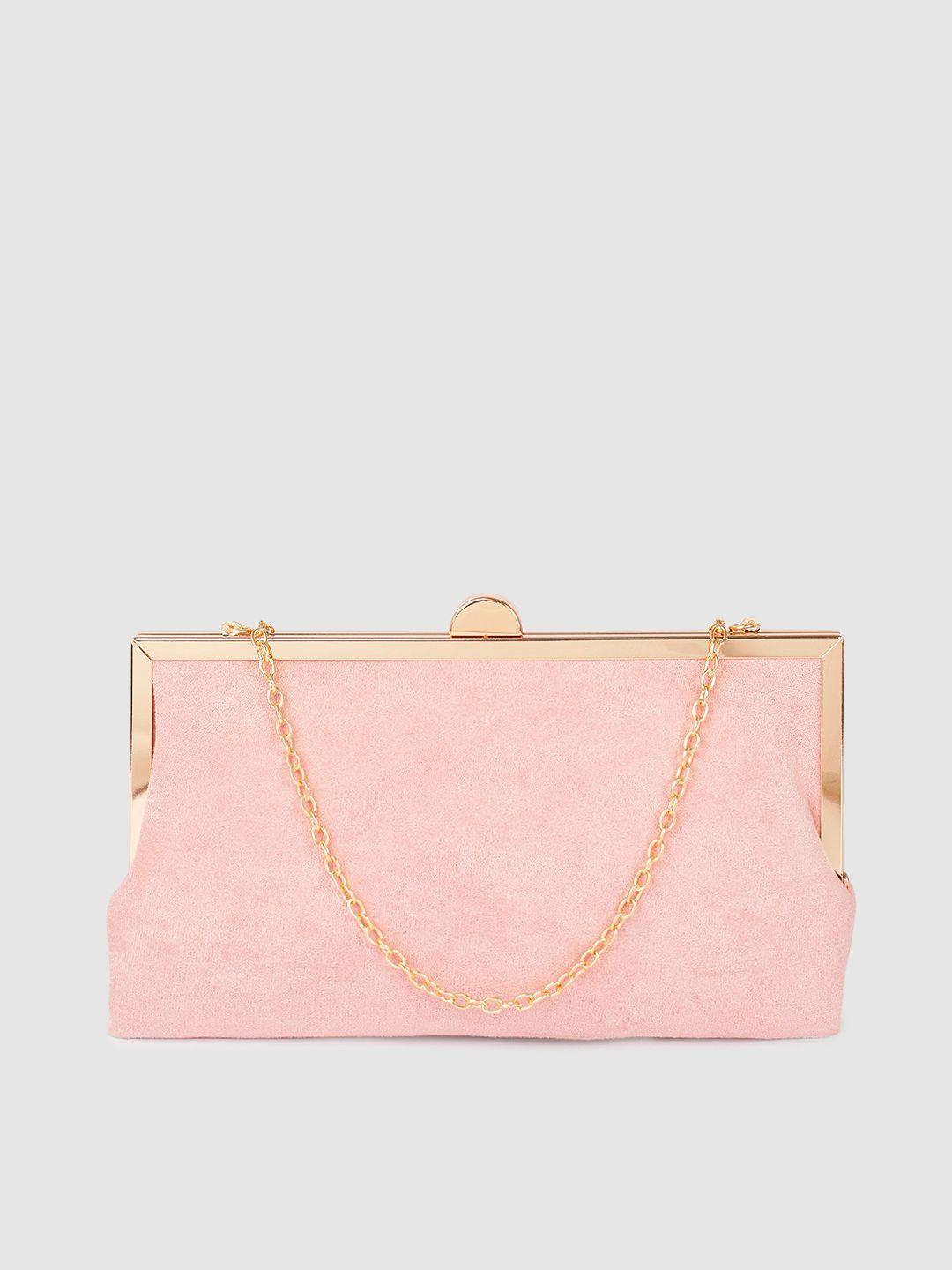 accessorize nude-coloured purse clutch