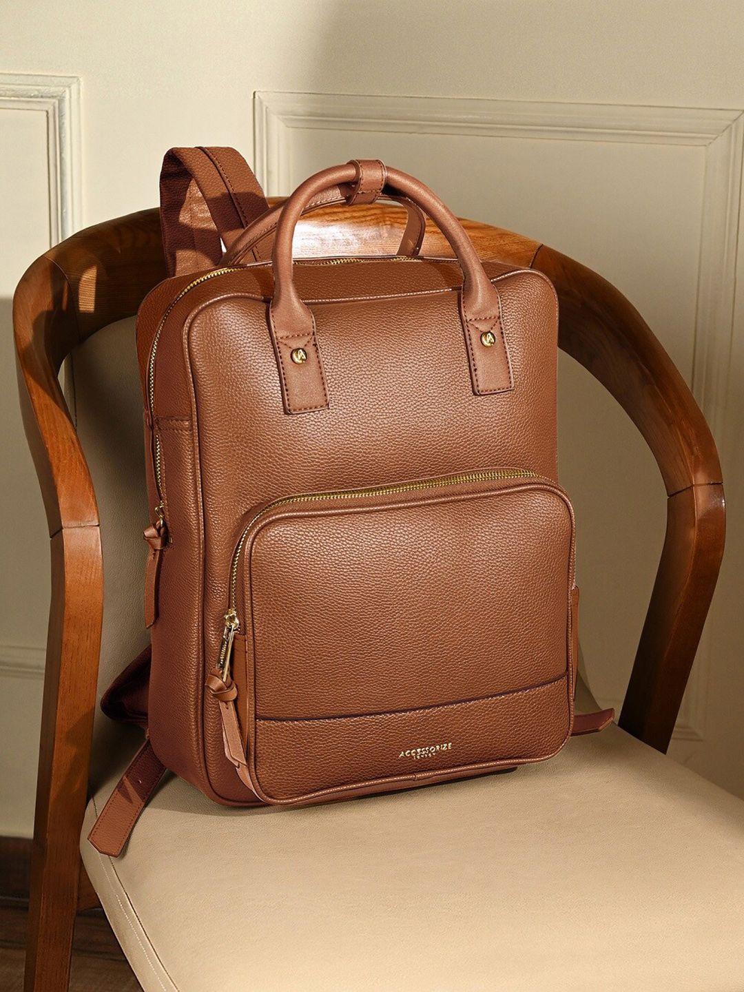 accessorize women tan backpack
