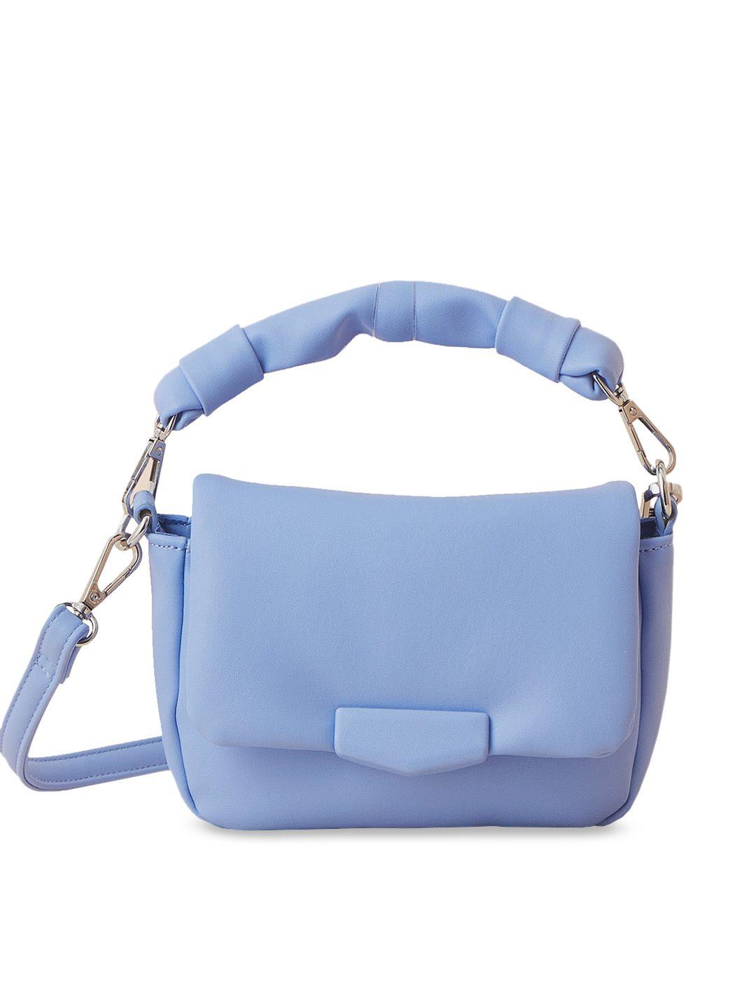 accessorize faux leather structured sling bag