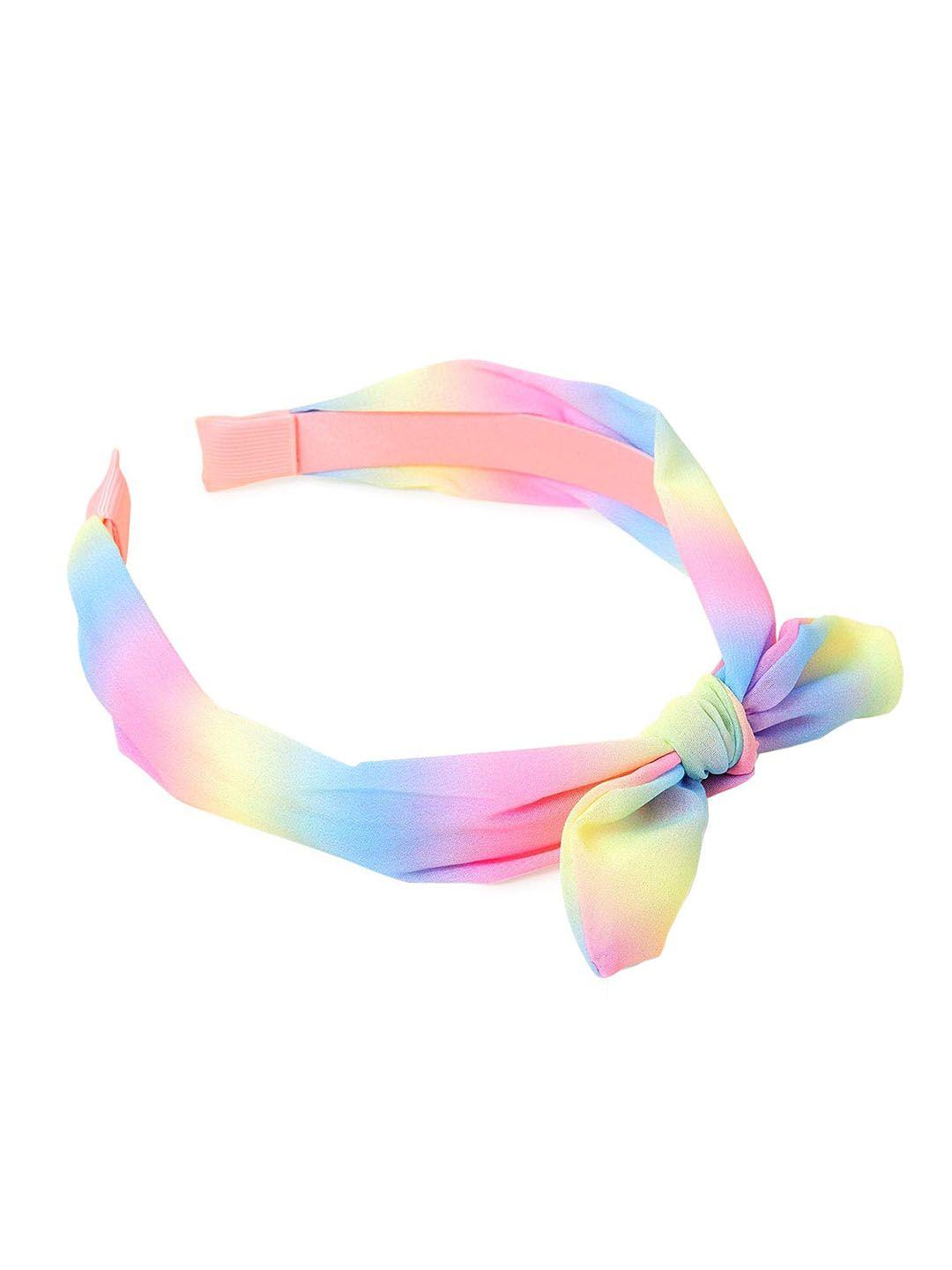 accessorize girls ombre tie alice bow hairband