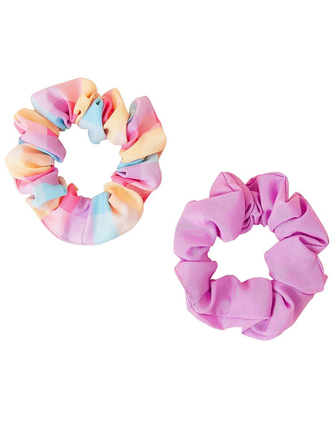 accessorize girls set of 2 ponytail holders