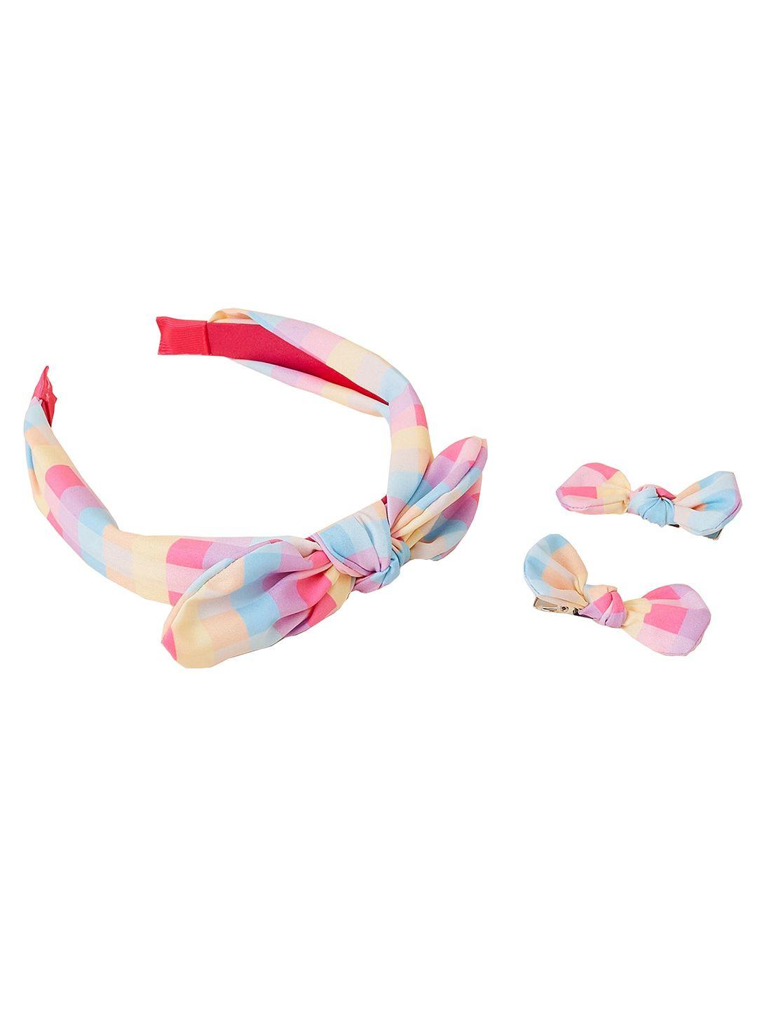 accessorize girls set of 3 hair accessory set