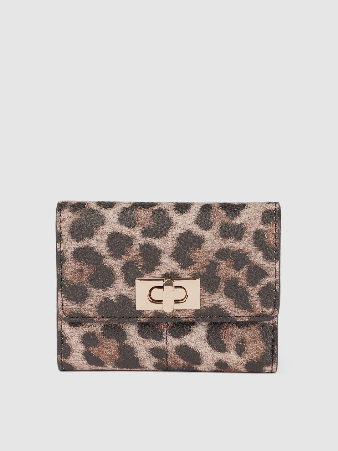 accessorize london women faux leather leopard sandra wallet