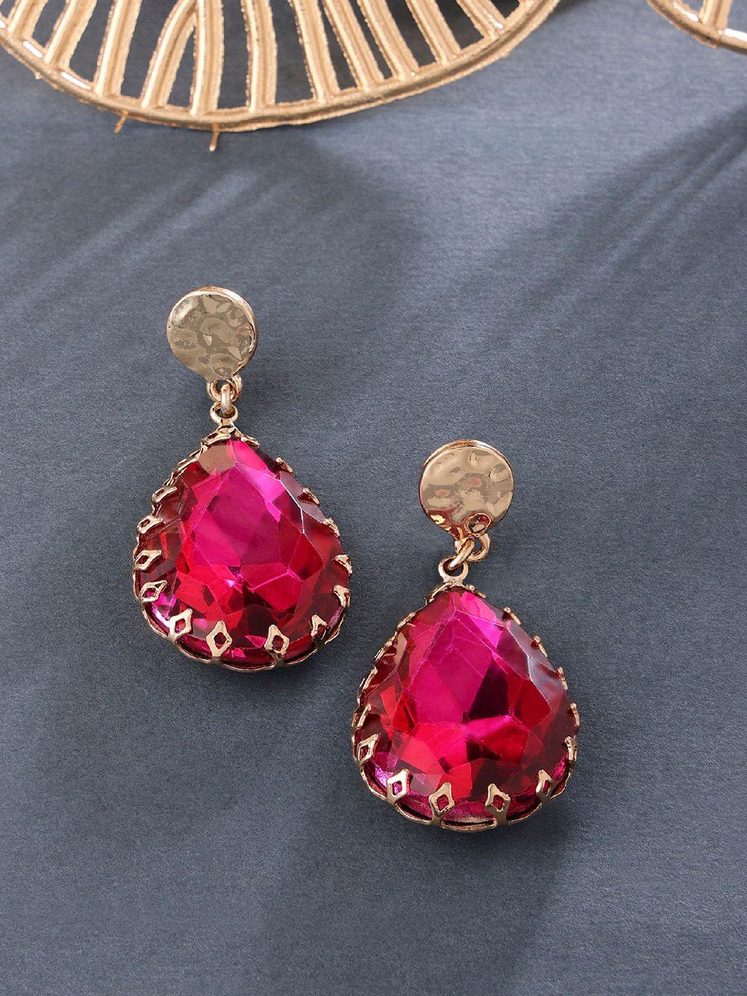 accessorize london women willow fancy gem statement drop earrings