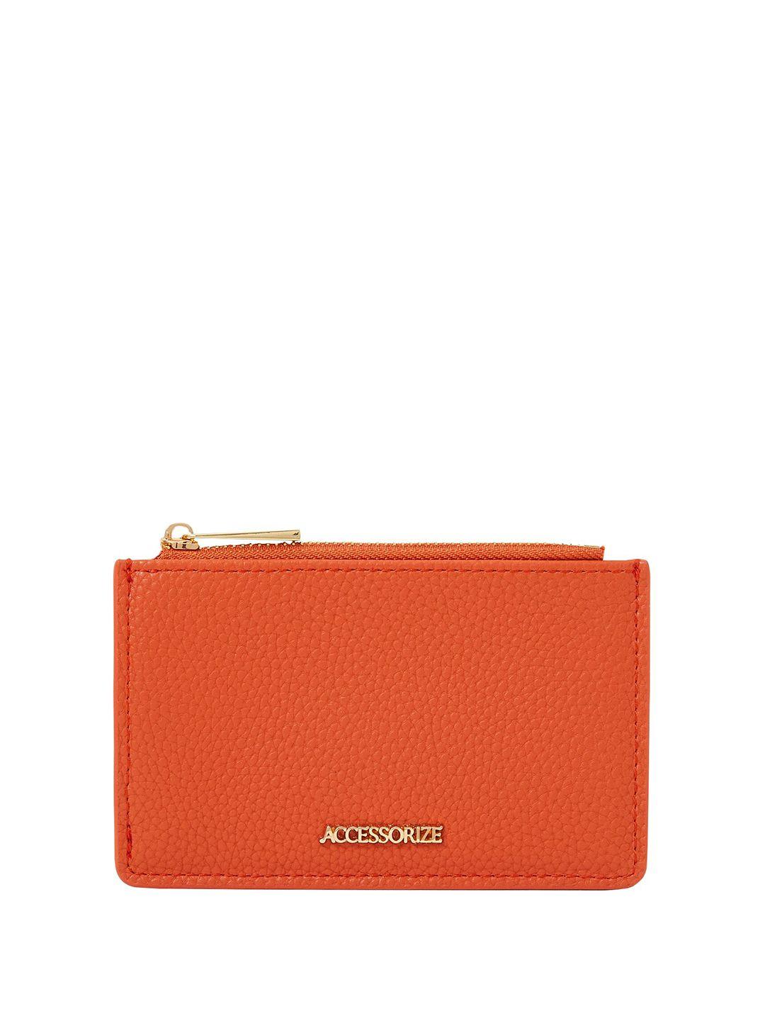 accessorize textured classic card holder