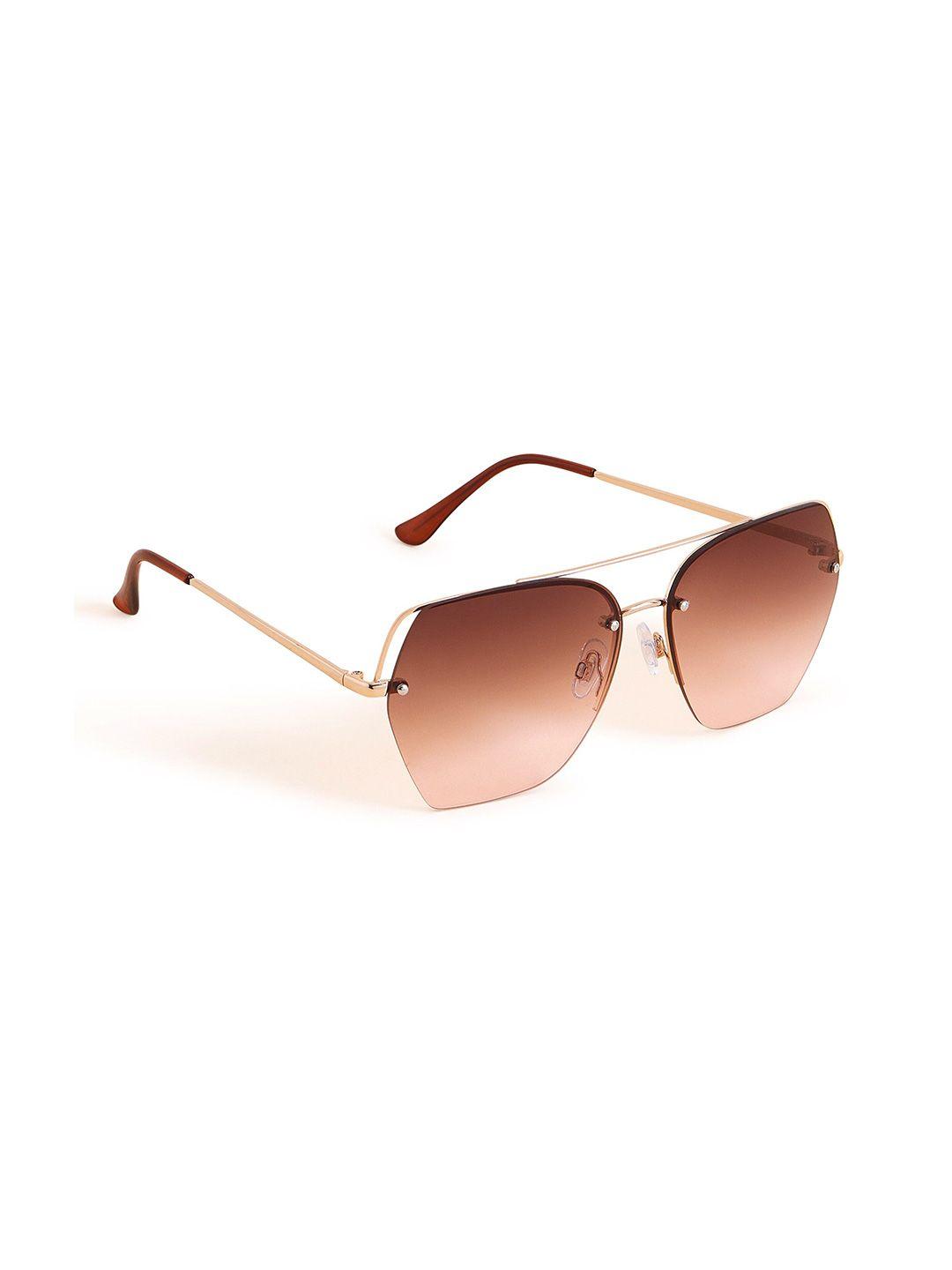 accessorize women aviator sunglasses with uv protected lens ma-59306281001