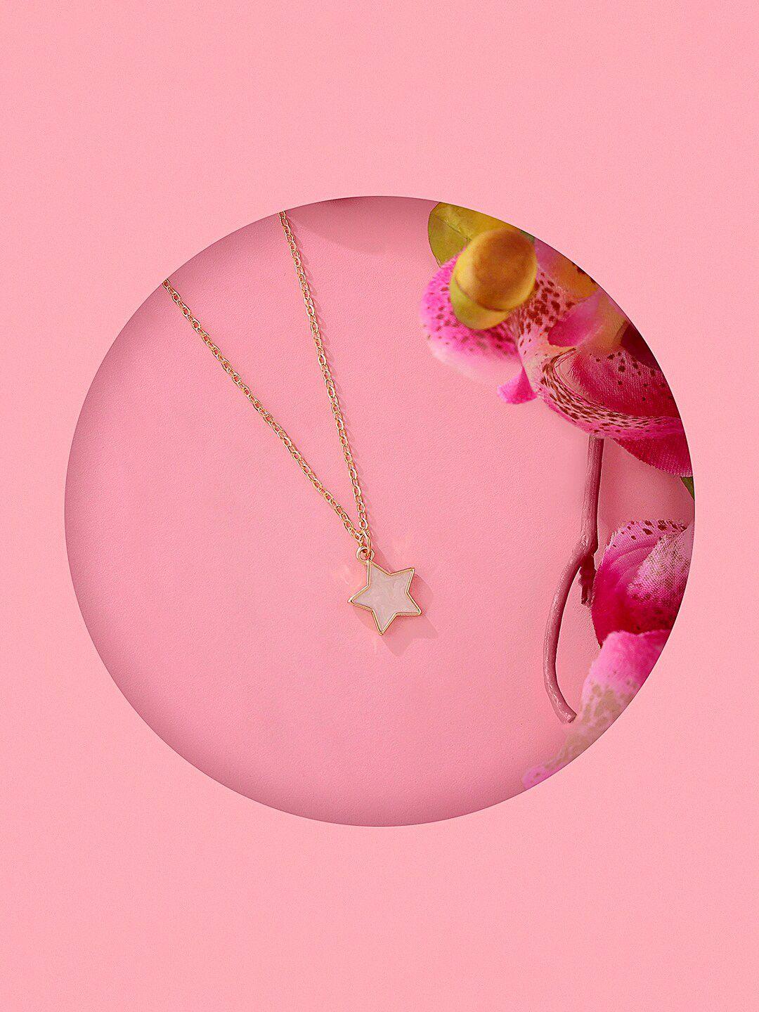 accessorize women star shaped pendant chain