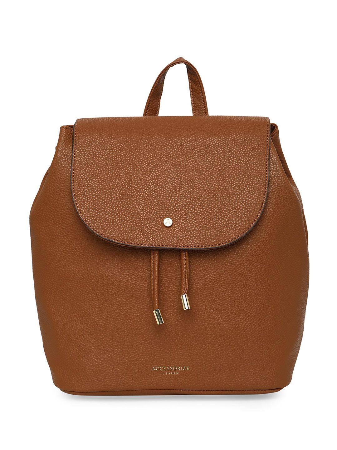 accessorize women textured ergonomic meduim backpack