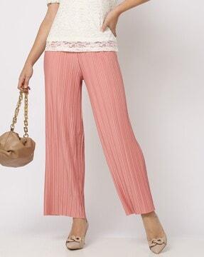 accordion pleated pants