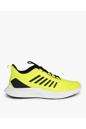 ace synthetic lace up mens sport shoes - green