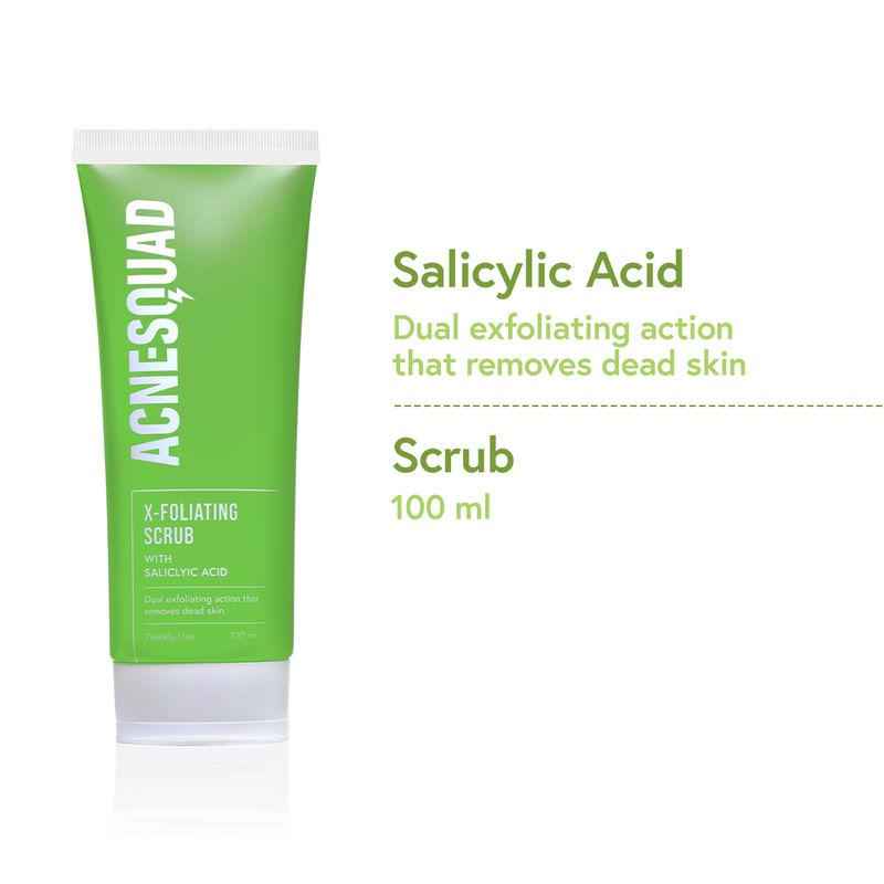 acne squad exfoliating scrub with salicylic acid